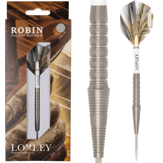 Loxley Robin Pro Tour Model 2 90% Tungsten Darts