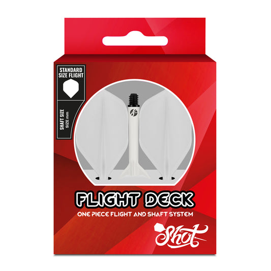 Shot Flight Deck - White