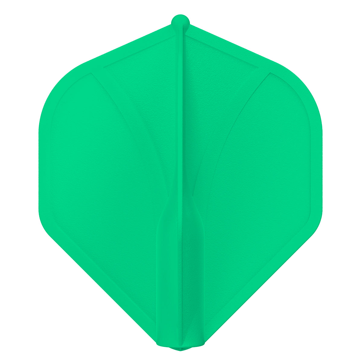 Shot Airfoil Molded Flight Set - Green Standard