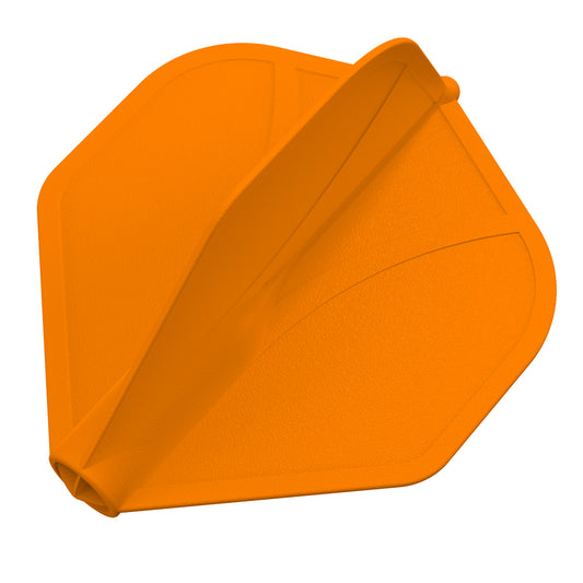 Shot Airfoil Molded Flight Set - Orange Standard