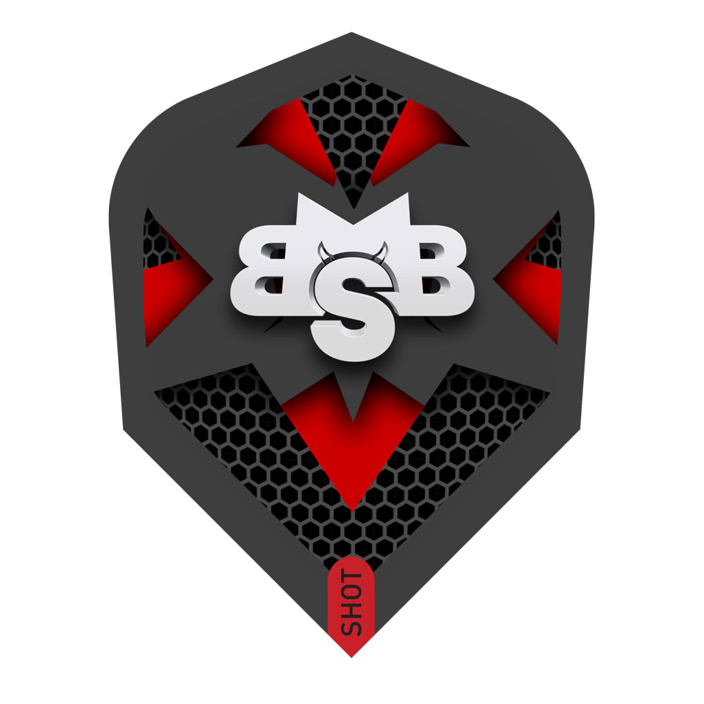 Shot Michael Smith Tenacious Small Standard Dart Flights