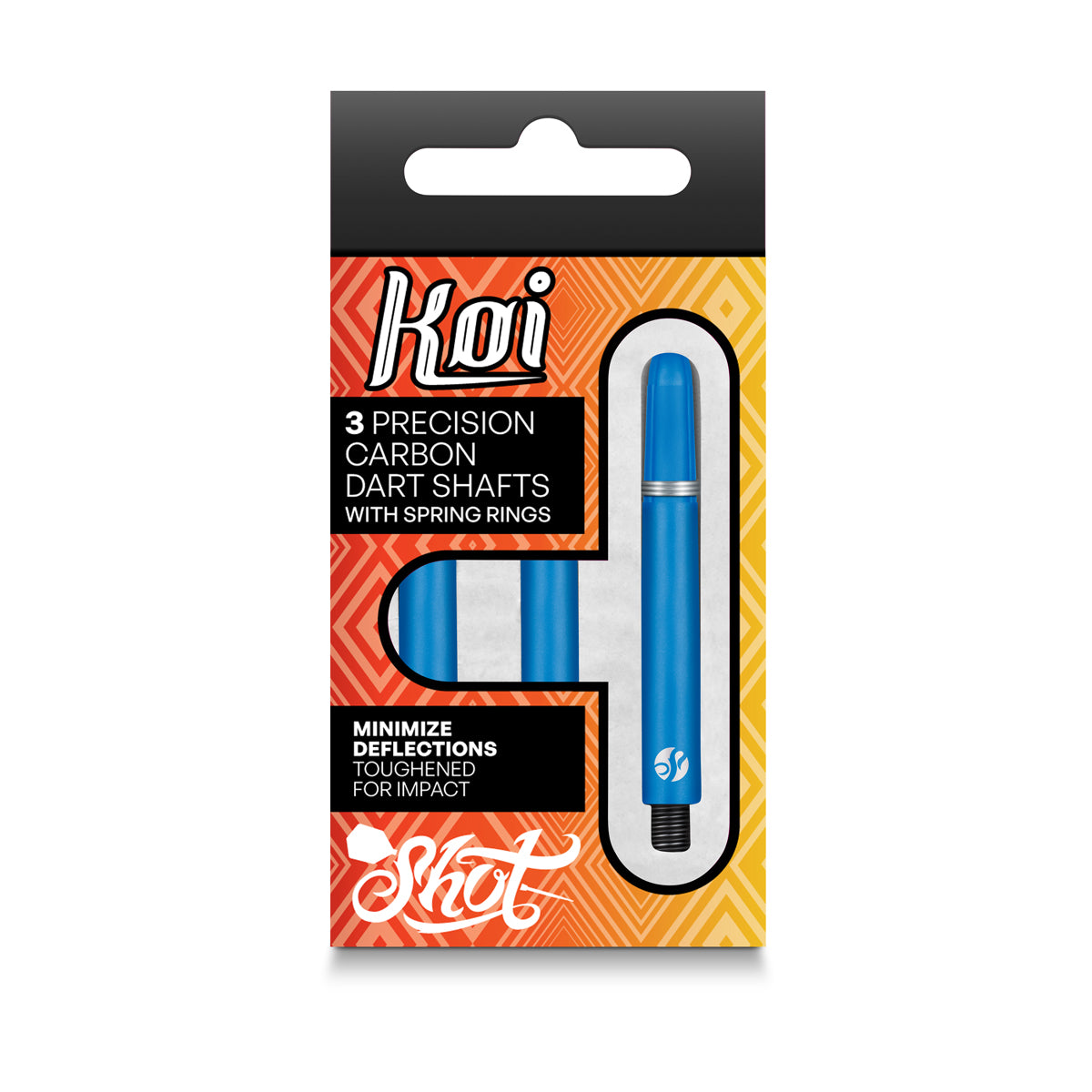 Shot Koi Carbon Dart Shafts - Blue