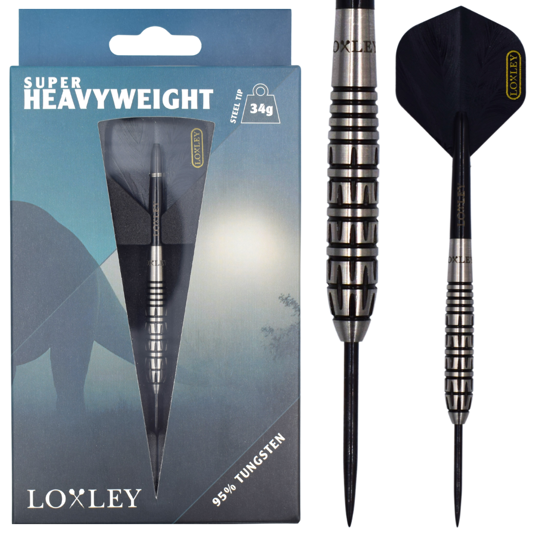Loxley Super Heavyweight 95% Tungsten Steel Tip Darts