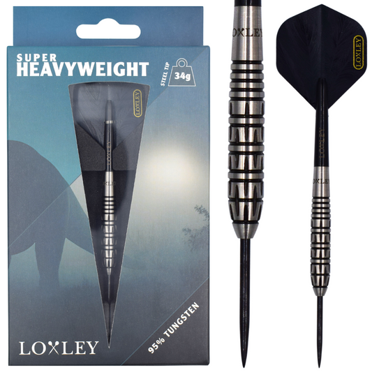Loxley Super Heavyweight 95% Tungsten Steel Tip Darts