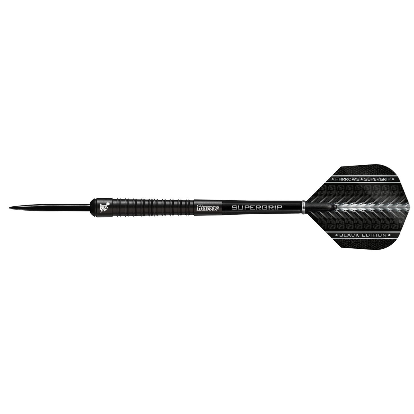 Harrows Supergrip Black 90% Tungsten Steel Tip Darts