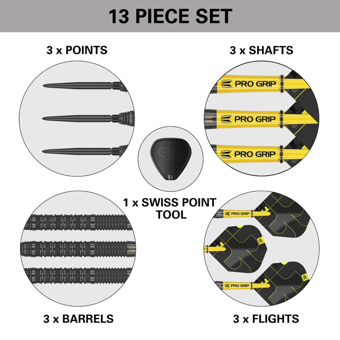 Target Darts Bolide Void 01 90% Tungsten SP Steel Tip Darts