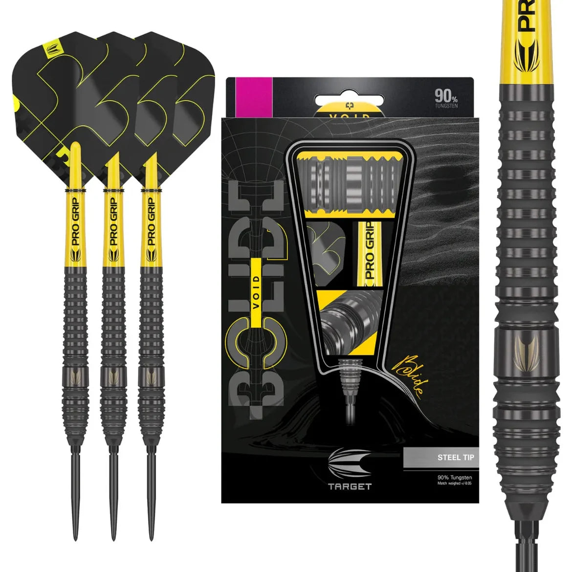 Target Darts Bolide Void 03 90% Tungsten SP Steel Tip Darts