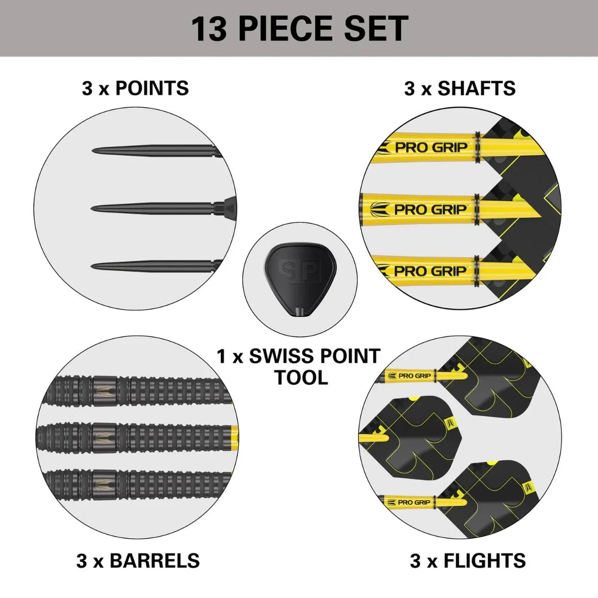 Target Darts Bolide Void 03 90% Tungsten SP Steel Tip Darts