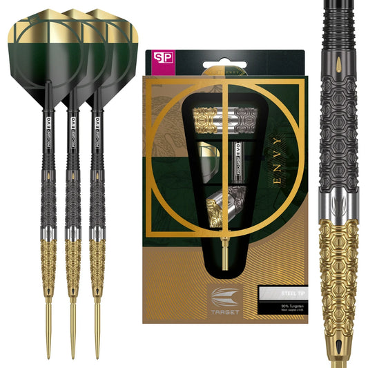 Target Darts Cult Envy 01 90% Tungsten SP Steel Tip Darts
