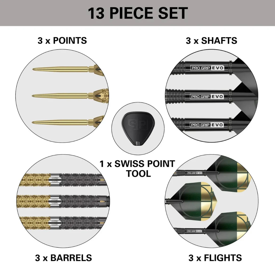 Target Darts Cult Envy 03 90% Tungsten SP Steel Tip Darts