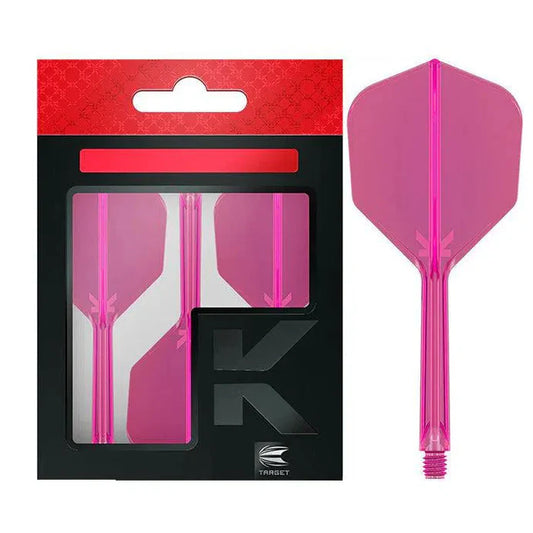 Target Darts K-Flex Flight System No6 - Neon Pink