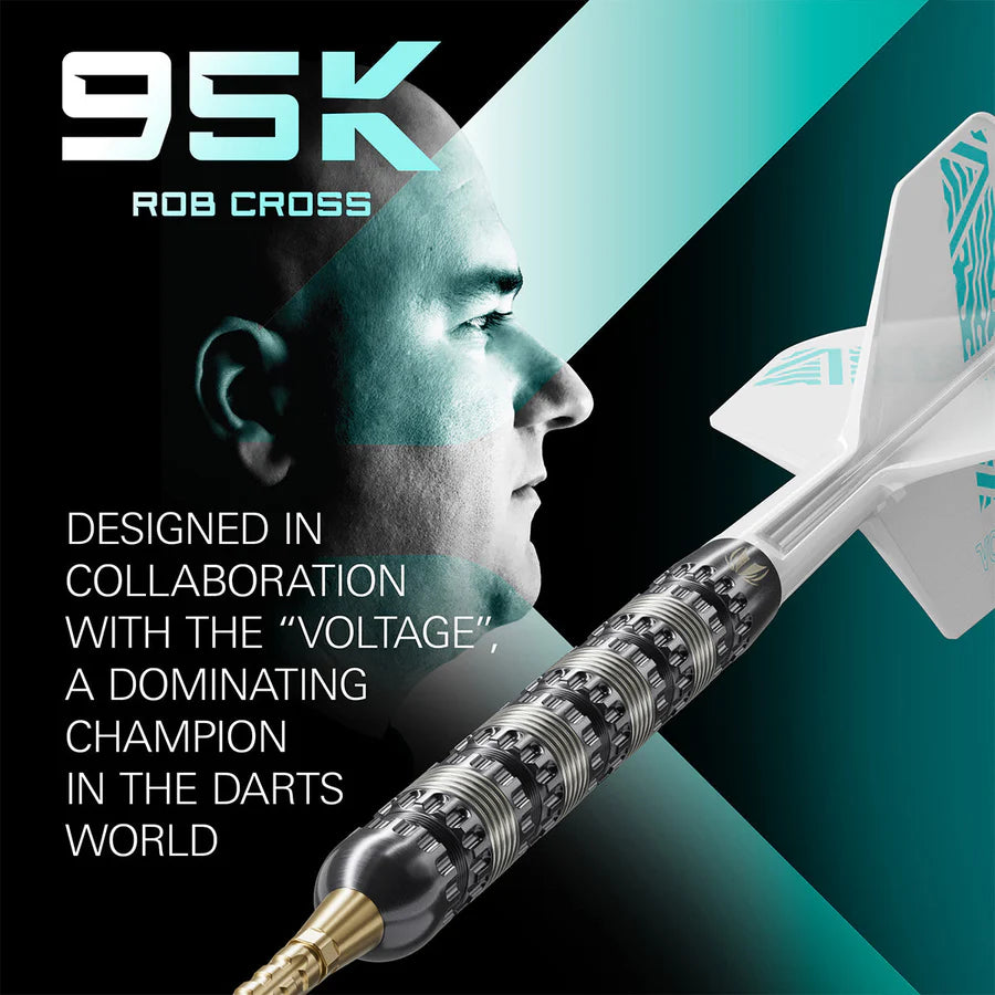 Target Darts Rob Cross 95K 95% Tungsten SP Steel Tip Darts