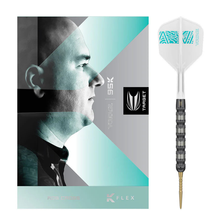 Target Darts Rob Cross 95K 95% Tungsten SP Steel Tip Darts