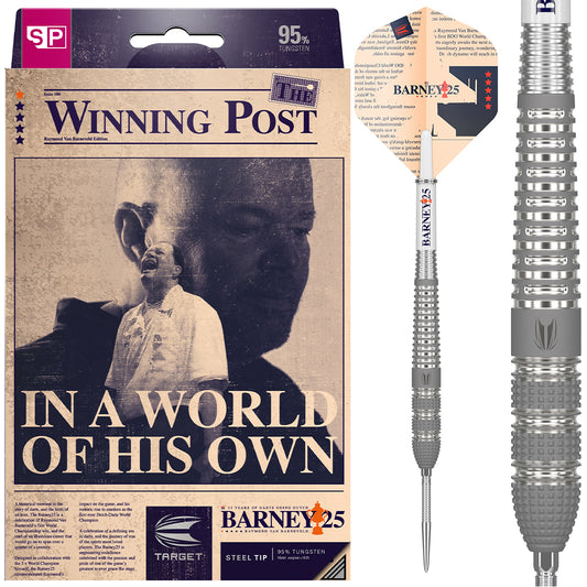 Target Darts Barney 25 95% Tungsten Steel Tip Darts