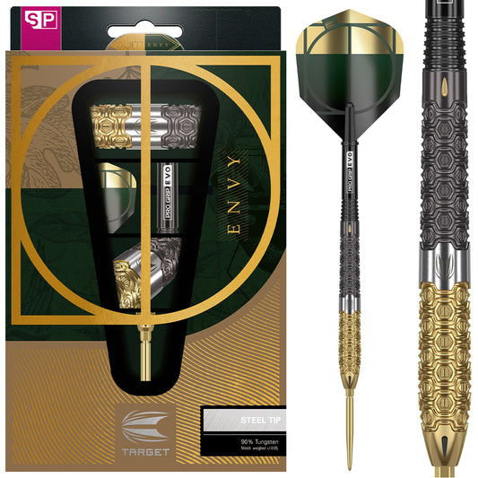 Target Darts Cult Envy 02 90% Tungsten SP Steel Tip Darts