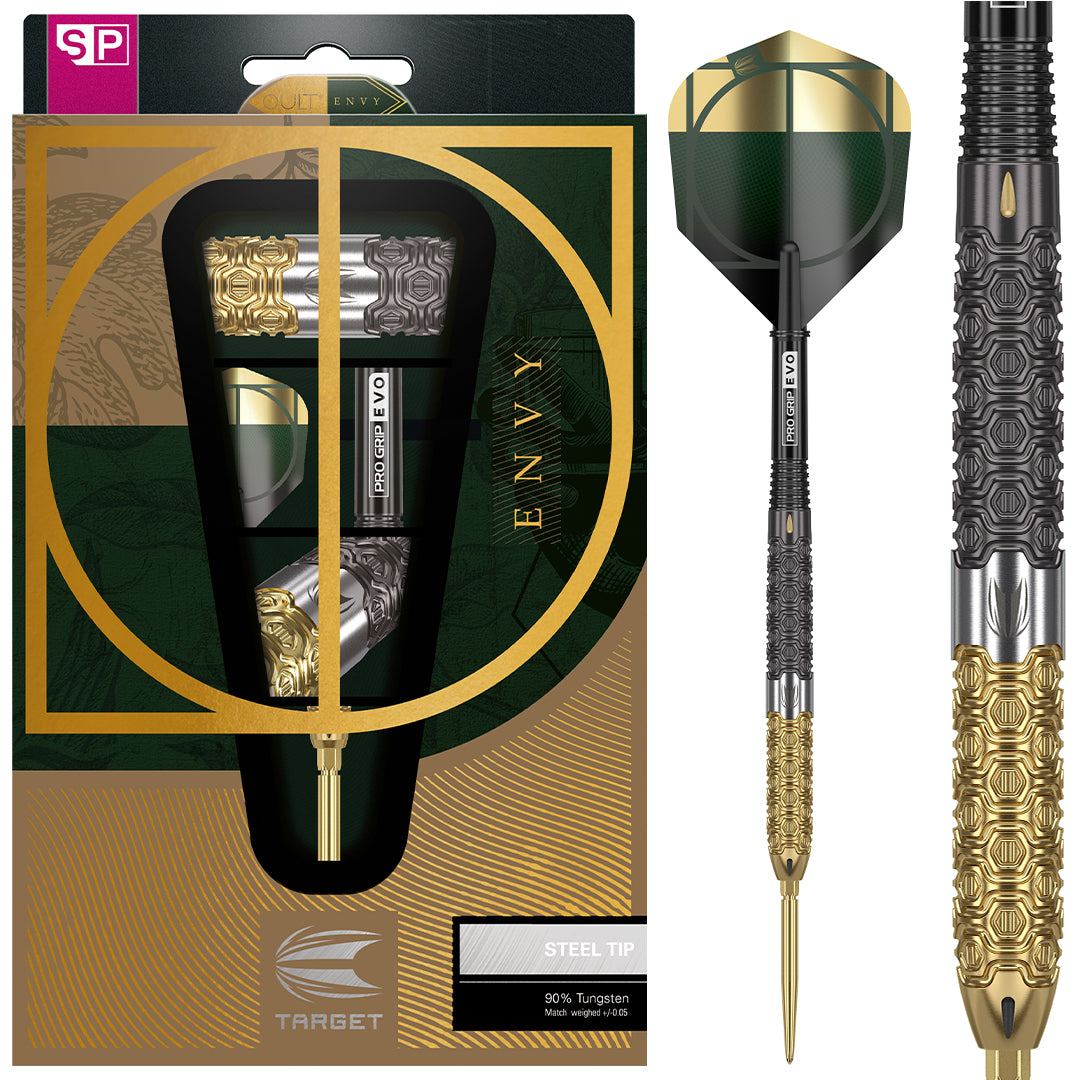 Target Darts Cult Envy 03 90% Tungsten SP Steel Tip Darts