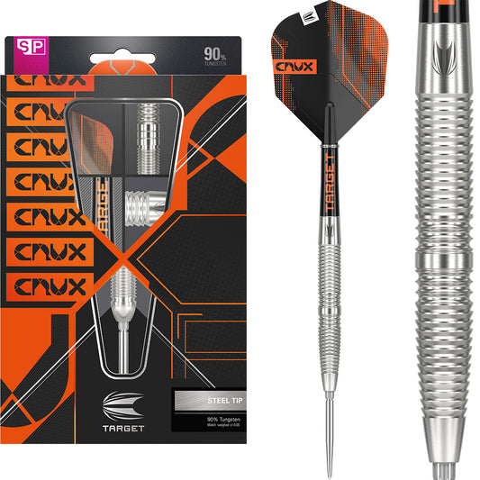 Target Darts Crux 02 SP 90% Tungsten Steel Tip Darts
