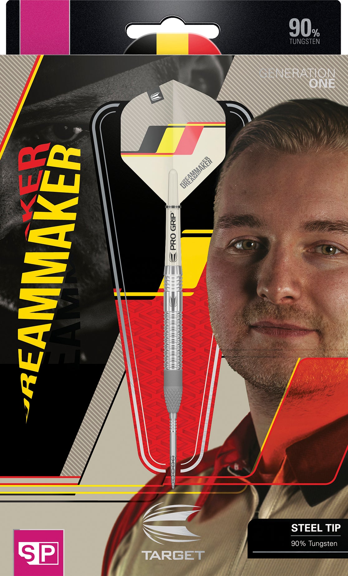 Target Darts Dimitri van den Bergh G1 90% Tungsten Steel Tip Darts