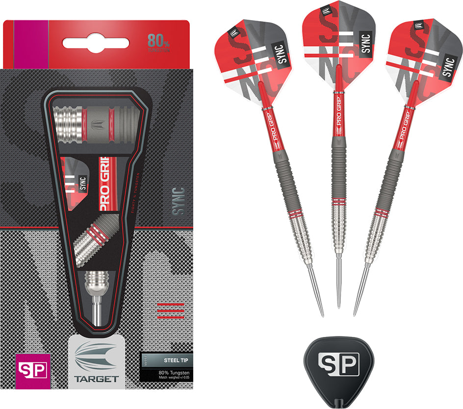 Target Darts Sync 02 80% Tungsten Steel Tip Darts