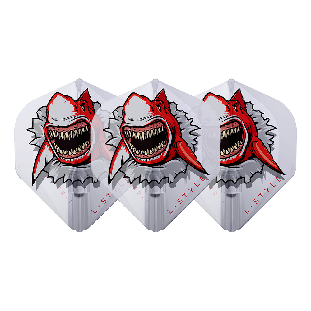 L-Style L1EZ (No2) Florian Hempel Standard Flights - Clear White