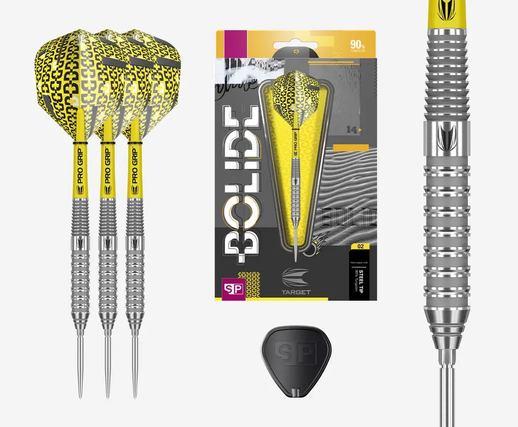 Target Darts Bolide 02 90% Tungsten Steel Tip Darts