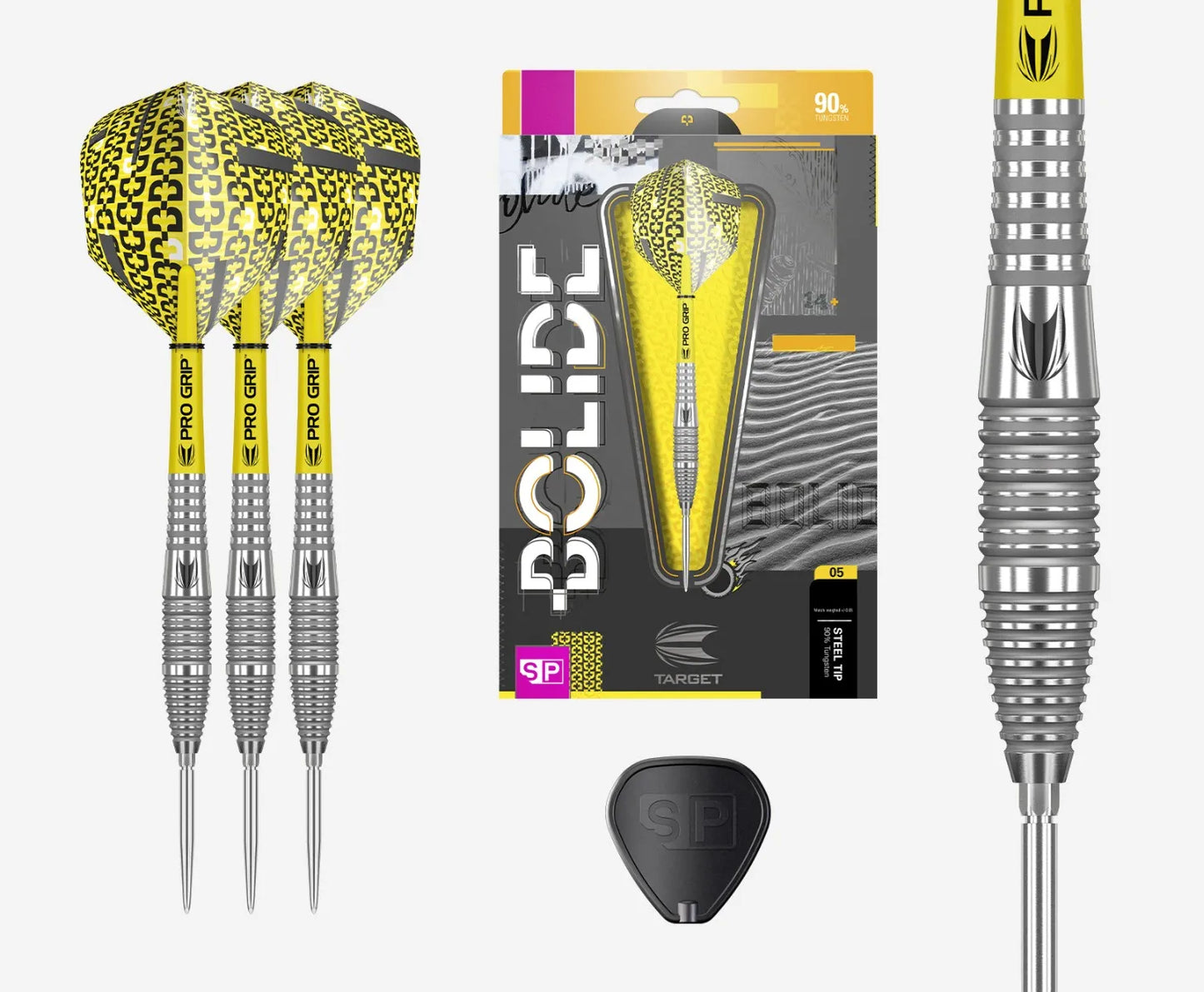 Target Darts Bolide 05 90% Tungsten Steel Tip Darts