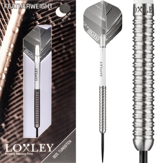 Loxley Featherweight Black 90% Tungsten Steel Tip Darts
