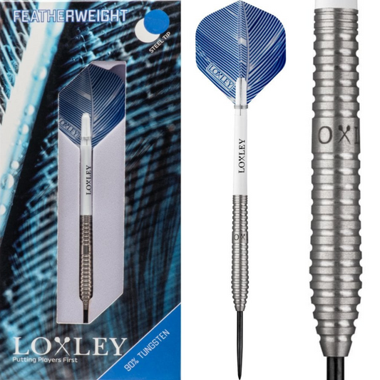 Loxley Featherweight Blue 90% Tungsten Steel Tip Darts