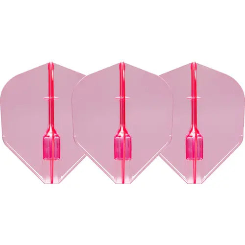 L-Style L3EZ (No6) FANTOM Small Standard Flights - Clear Pink