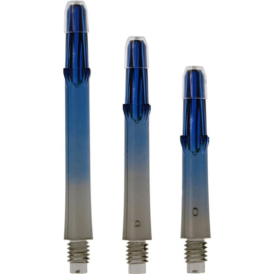 L-Style N9 Gradient Clear Black Locked Straight L-Shaft - Blue