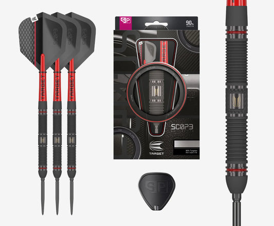 Target Darts Scope 01 90% Tungsten SP Steel Tip Darts
