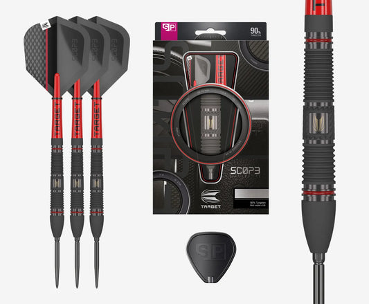 Target Darts Scope 02 90% Tungsten SP Steel Tip Darts